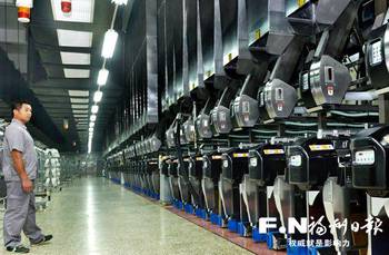 借助高科技提升產品含金量 福州紡織業加快轉型升級